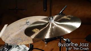 Meinl Cymbals B18JTC Byzance 18" Jazz Thin Crash Cymbal