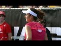 Sania Mirza 2012 Auckland doubles w Vesnina v Goerges Pennetta.avi