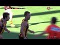 Hawthorn's Sam Mitchell kicks a fantastic goal against GWS (Rd 8, 2013)