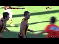 Hawthorn's Sam Mitchell kicks a fantastic goal against GWS (Rd 8, 2013)