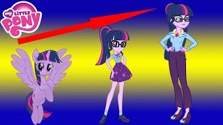 My Little Pony Mane 7 From Pony To Adults ? Mlp Equestria Girls | Top Stars