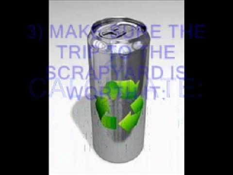 how to make money recycling aluminum cans