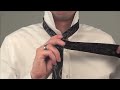 How to tie a tie 1 minute tutorial (Mirrored)