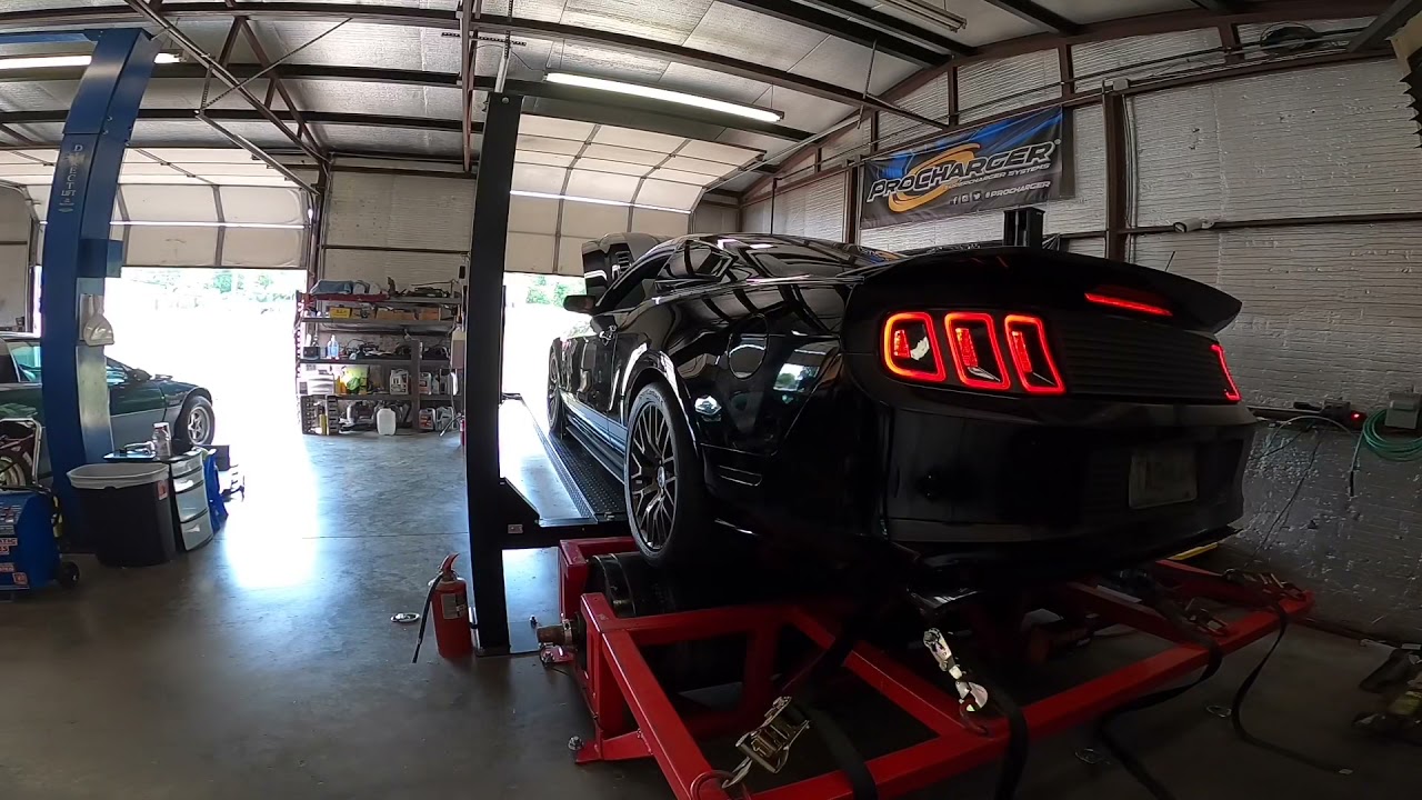 Dyno pull - Steven’s Roush Phase 2 Mustang GT