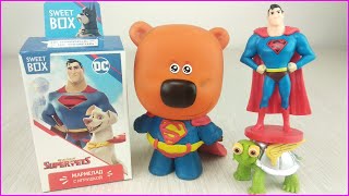 Кеша Супермен В Костюме! Новые Суперпитомцы Super Pets Dc Лига! Ми-Ми-Мишки Мультики С Игрушками