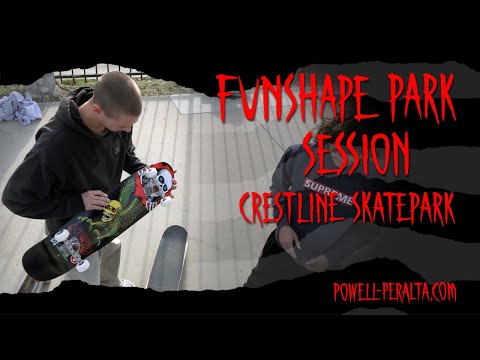 'Funshape Park Session' - Crestline Skatepark