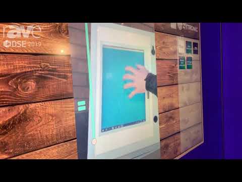 DSE 2019: Zytronic Demos a Touch Screen that Works Even While Wet