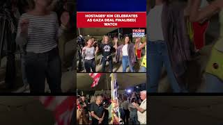 Watch Hostages Family Burst Into Celebration As Phase 1 Of Gaza Deal Finalised