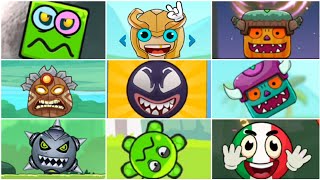 Bossy Ball 5 - Red Ball & Stick Hero 2020 - Ball Journey 6 - All Bosses Fight Android,Ios