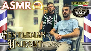 ASMR 💈 Haircut for gentleman 💈Italian Barber shop