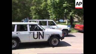 Bosnia Krajina Argentinian Peacekeepers Caught In Crossfire