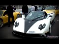Video Supercar Line Up and Parade at Saywell International - Zonda, CCX LP670SV, 599GTO + LOTS MORE!