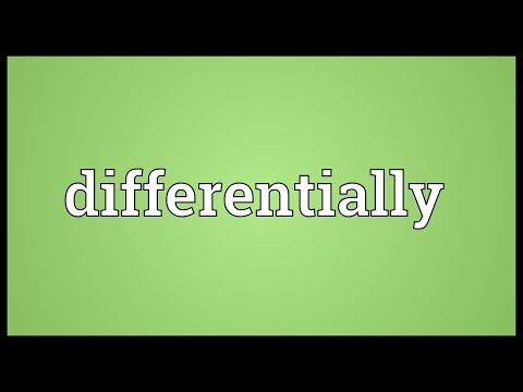Header of differentially