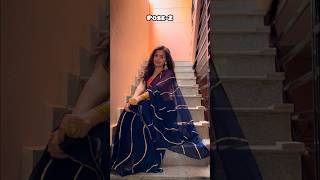 Sitting Poses In Saree Must Try