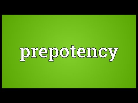 Header of prepotency
