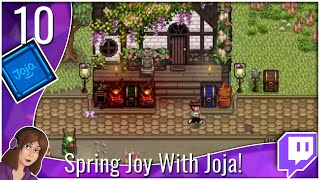 Spring Joy 🙌 | EP10 | Modded Stardew Valley Expanded | Grandpa's Farm| Joja is o