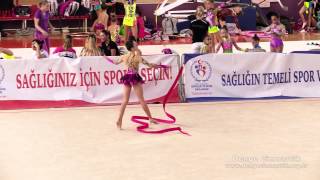 Denge Cimnastik - Ece Kalkıcı (Antalya 2013 - kurdele)