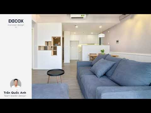 Concept căn hộ Garden Court I 143m2 theo phong cách hiện đại