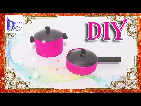 Как сделать сковородку для куклы Как сделать сковородку для куклы
