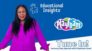 Preschool Sensory Play (The 5 Senses) - Ms. Monica’s Classroom - Playfoam Sand Special