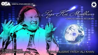 Watch Nusrat Fateh Ali Khan Saja Hai Maikhana video