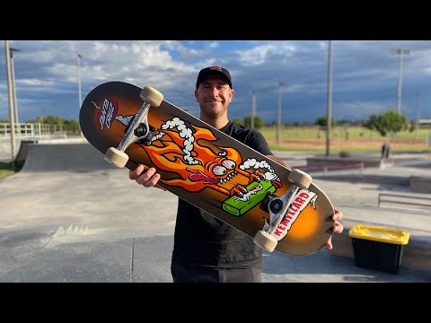 8.6 x 31.95 REMILLARD 'LIT AF' PRODUCT CHALLENGE w/ ANDREW CANNON! | Santa Cruz Skateboards