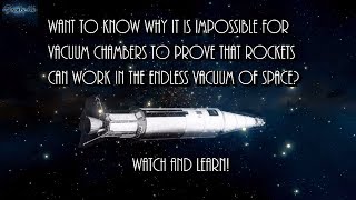 Vacuum chambers. Do they prove thrust can work in the vacuum of space?...