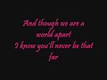 Plus One - Here In My Heart [Lyrics]