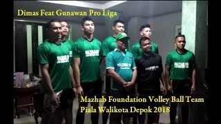 Dimas dan Gunawan Pemain Voli Pro Liga Memperkuat Mazhab Foundation