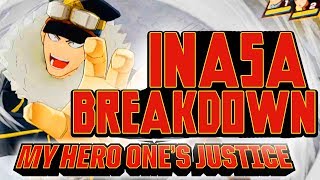 Inasa Yoarashi "Gale Force" DLC Gameplay Breakdown & Combos! My Hero One's Justice