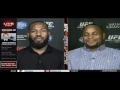 Jon Jones & Daniel Cormier react to media brawl LIVE on Sportscenter 8/4/14