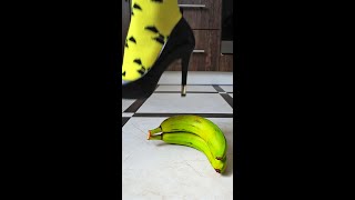 Experiment High Heels Vs Fruits & Apple Crushing Crunchy & Soft Things By Shoes
