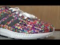 adidas Originals ZX Flux Prism Multi-Color Photo Pack Shoe Review + On Feet With Dj Delz