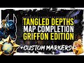 Guild Wars 2 - Tangled Depths Map Completion with Custom Markers