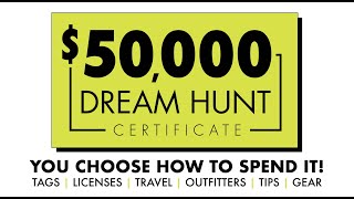$50,000 Dream Hunt Giveaway | Huntin' Fool
