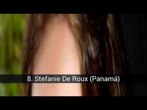 The most beautiful women of Central america
