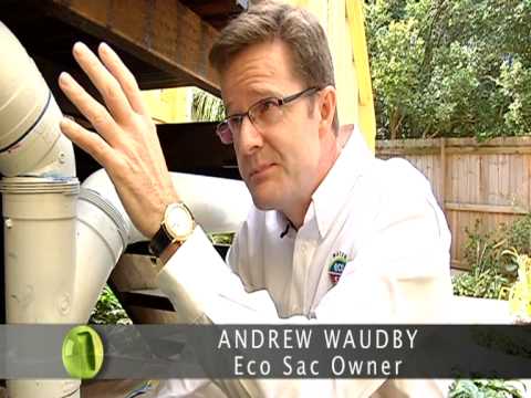 ECO SAC install flexible bladder water tanks under your house