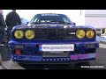 1100HP BMW E30 M3 w/ Toyota Supra Engine! - Crazy Drifts!