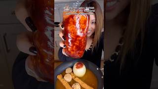 Eating 10X Y Buldak Burritos With Soup Dumpling Onion Boil