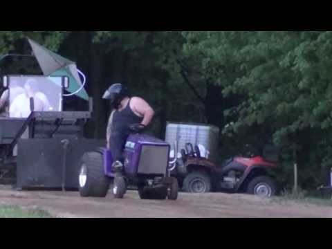 garden tractor benefit pull 5-18-2013 cub cadet 582 First Pull Of 2013 With Basketcase It Did Ok This Is A Modified Kohler Command 18 Hp...