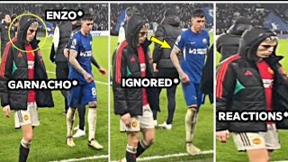 🤯🇦🇷 Garnacho ignored Enzo Fernandez After losing to Chelsea at  Time