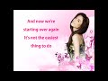 Toni Gonzaga Starting Over Again Lyrics Hd images Toni Gonzaga Starting Over Again Lyrics Hd