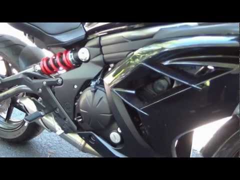 2012/2013 Kawasaki Ninja 650 oil change - without fairing removal ...