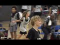 "BABY STEVE NASH" GOES BERZERK!! 6th Grader Cody Rader PLAYS UP at the Courtside Fall Camp!