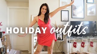 Holiday Outfit Shopping Haul Vlogmas Day 6