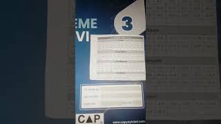 Çap Yayınları Tyt Deneme 3 A Cevap Anahtarı