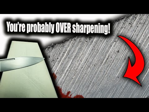 Are You OVER Sharpening Your Knives?