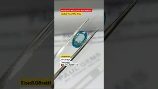 Top Quality Pure Natural Blue Zircon Price 1450Rt Limited Time Offer