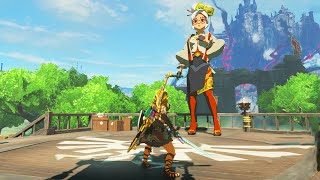 Giant Purah In Zelda Tears Of The Kingdom