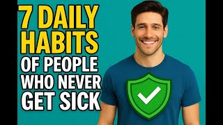 7 Daily Habits Of People Who Never Get Sick